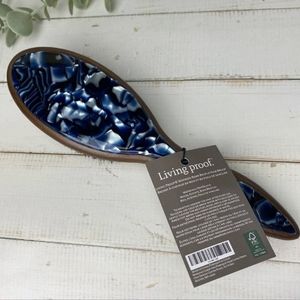 NEW Living Proof Wooden Boar Bristle Hair Smoothing Brush NWT